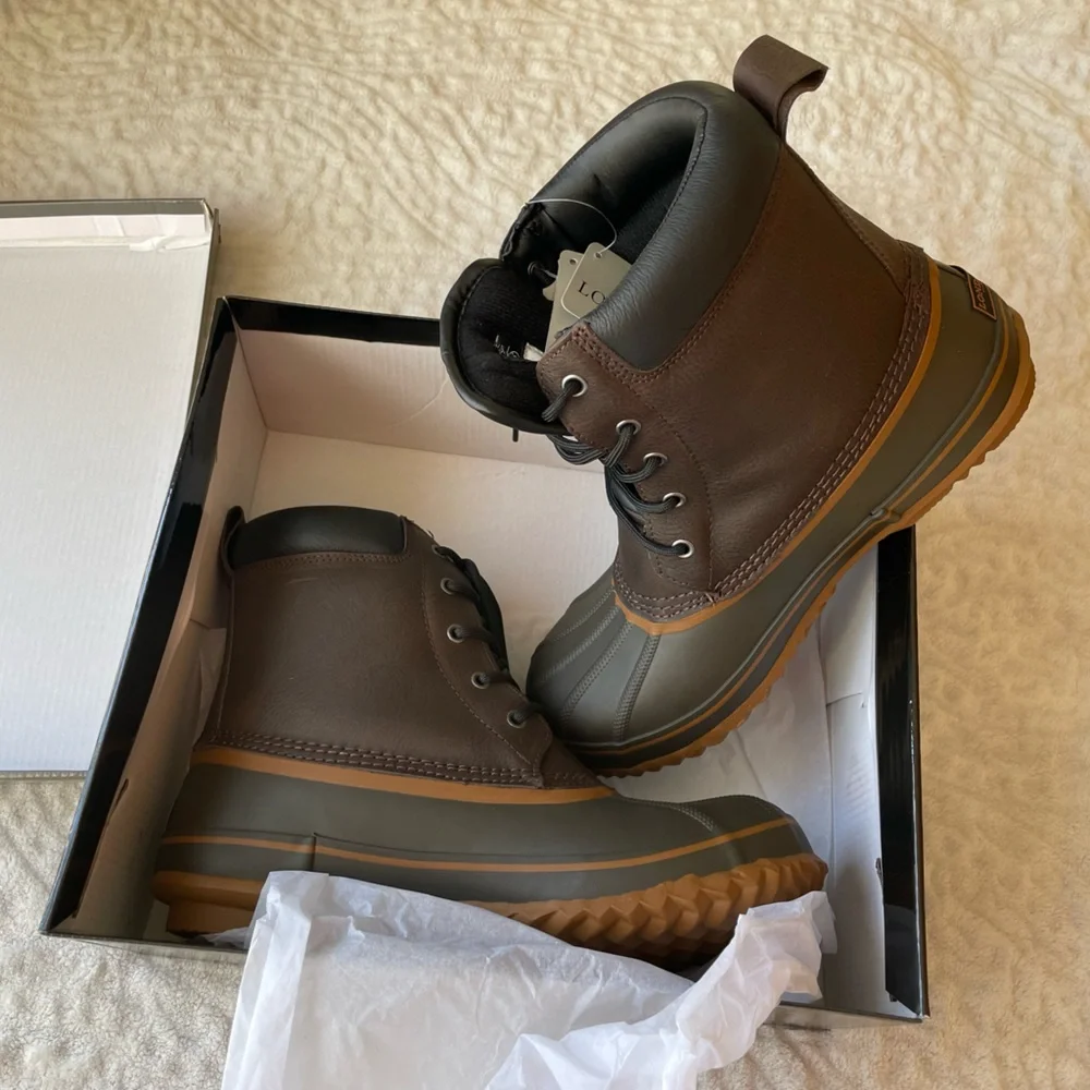 London Fog Men’s Duck Boots size 10. - Picture 10 of 12